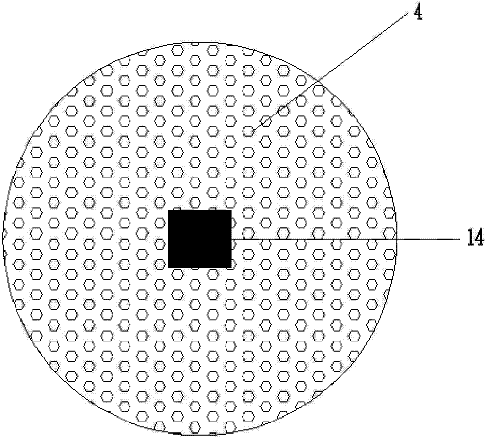 Pneumatic type material sieve