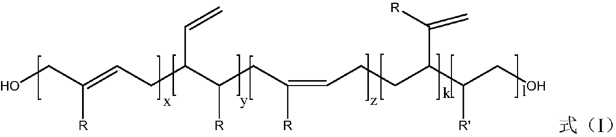 Long-chain alkane polyurethane and preparation method and application thereof