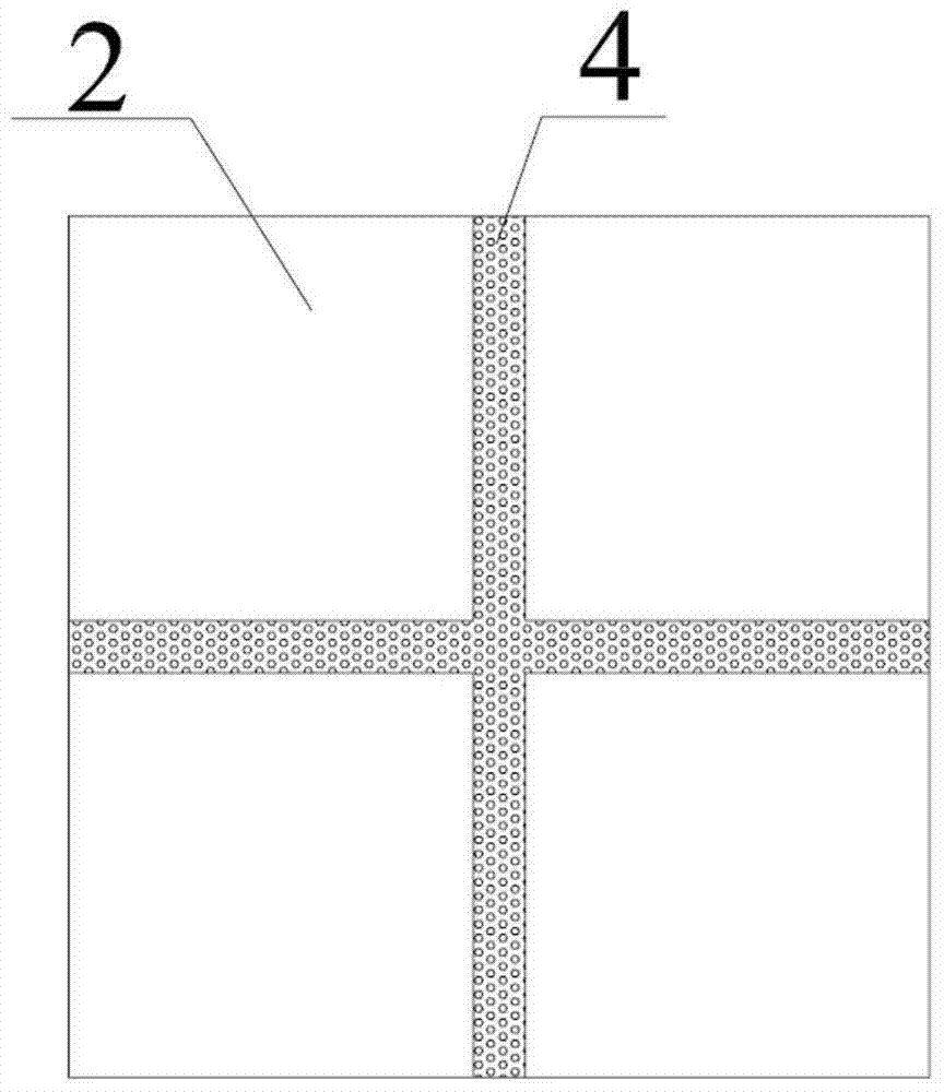 Water-permeable ground system and pavement method