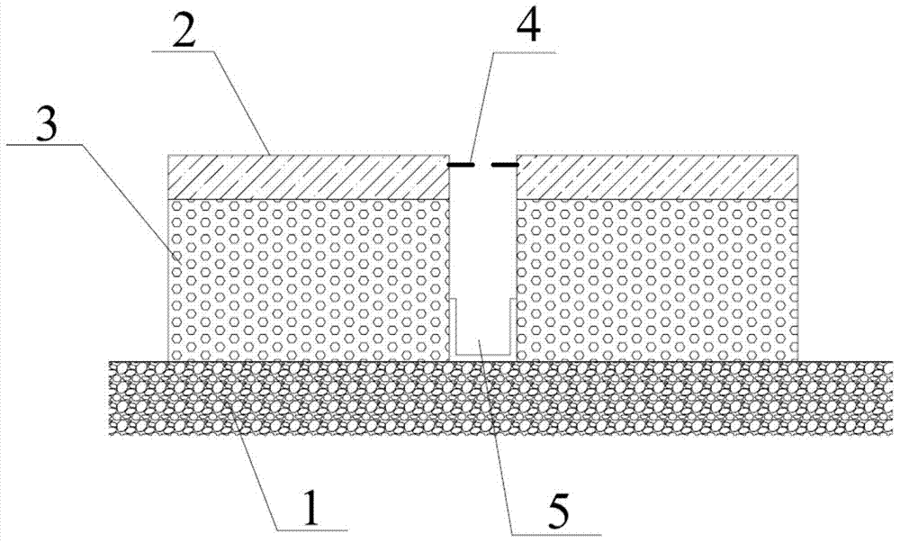 Water-permeable ground system and pavement method