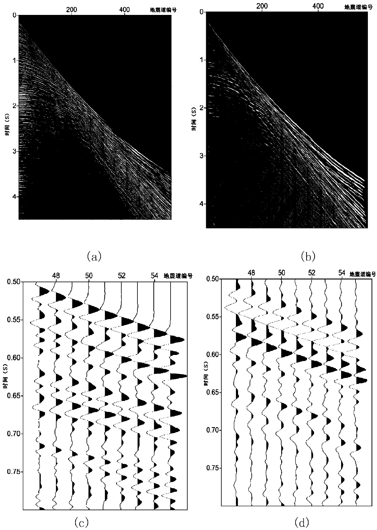 Seismic source ghost wave suppression method and system of marine seismic data