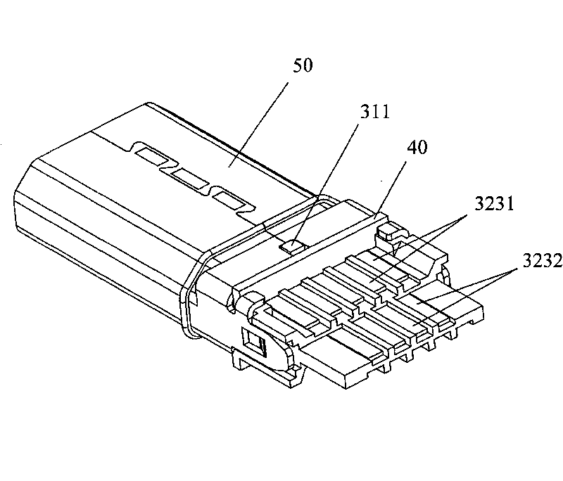 Miniature HDMI connector and manufacturing method thereof