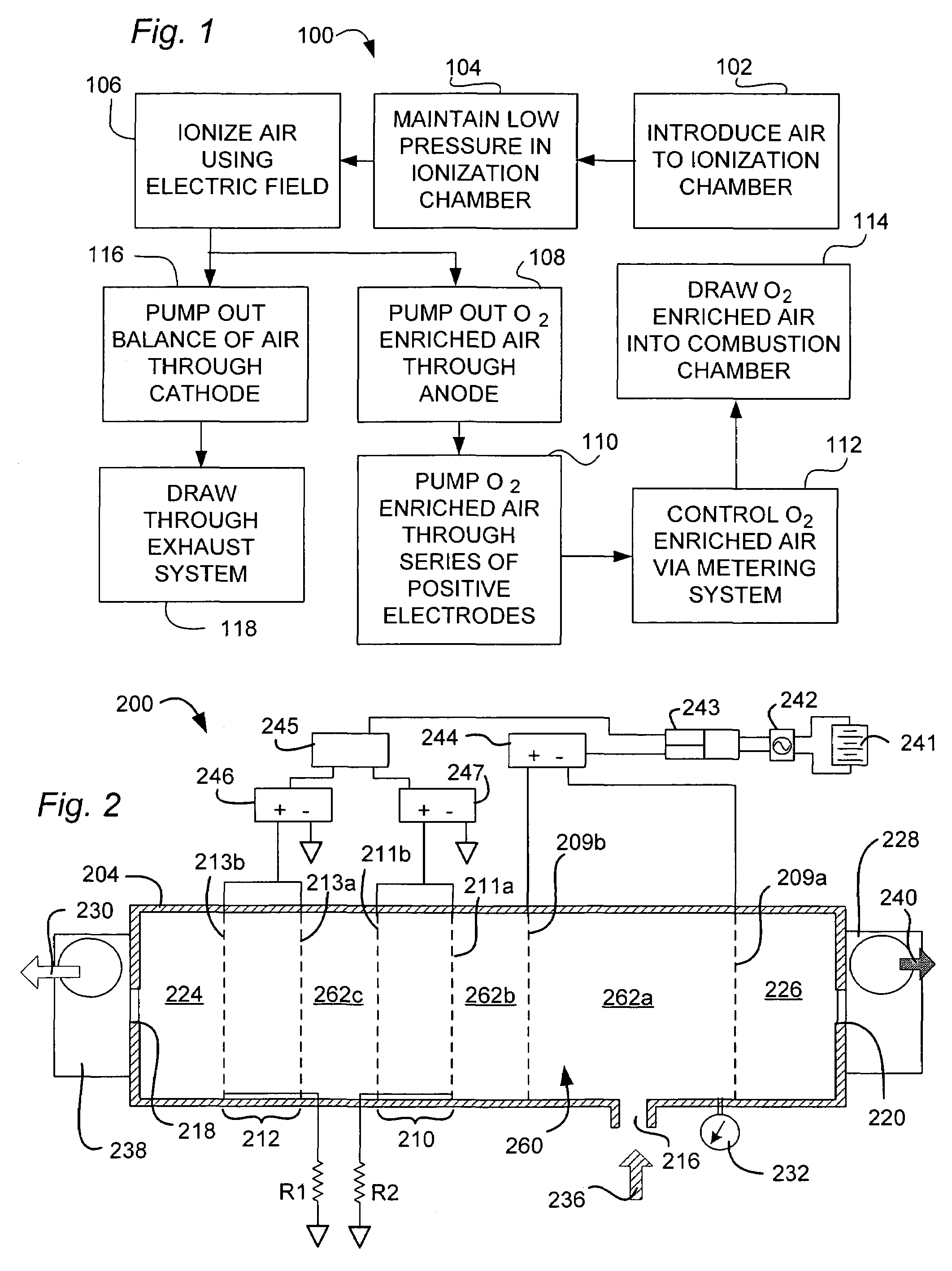 Gas separator for providing an oxygen-enriched stream