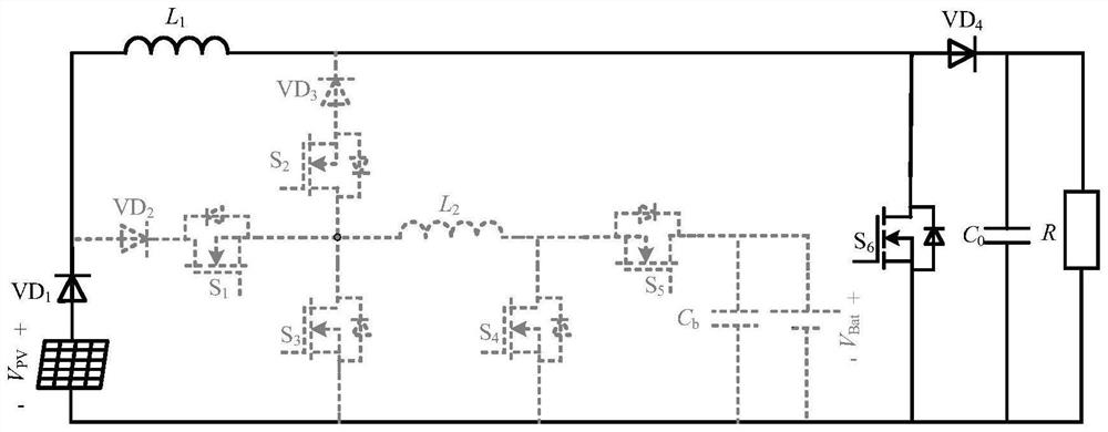 Wide-range input non-isolated three-port DC-DC converter