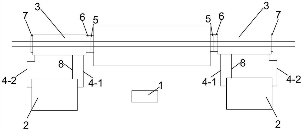 Construction method of bridge prestressed intelligent tension grouting system