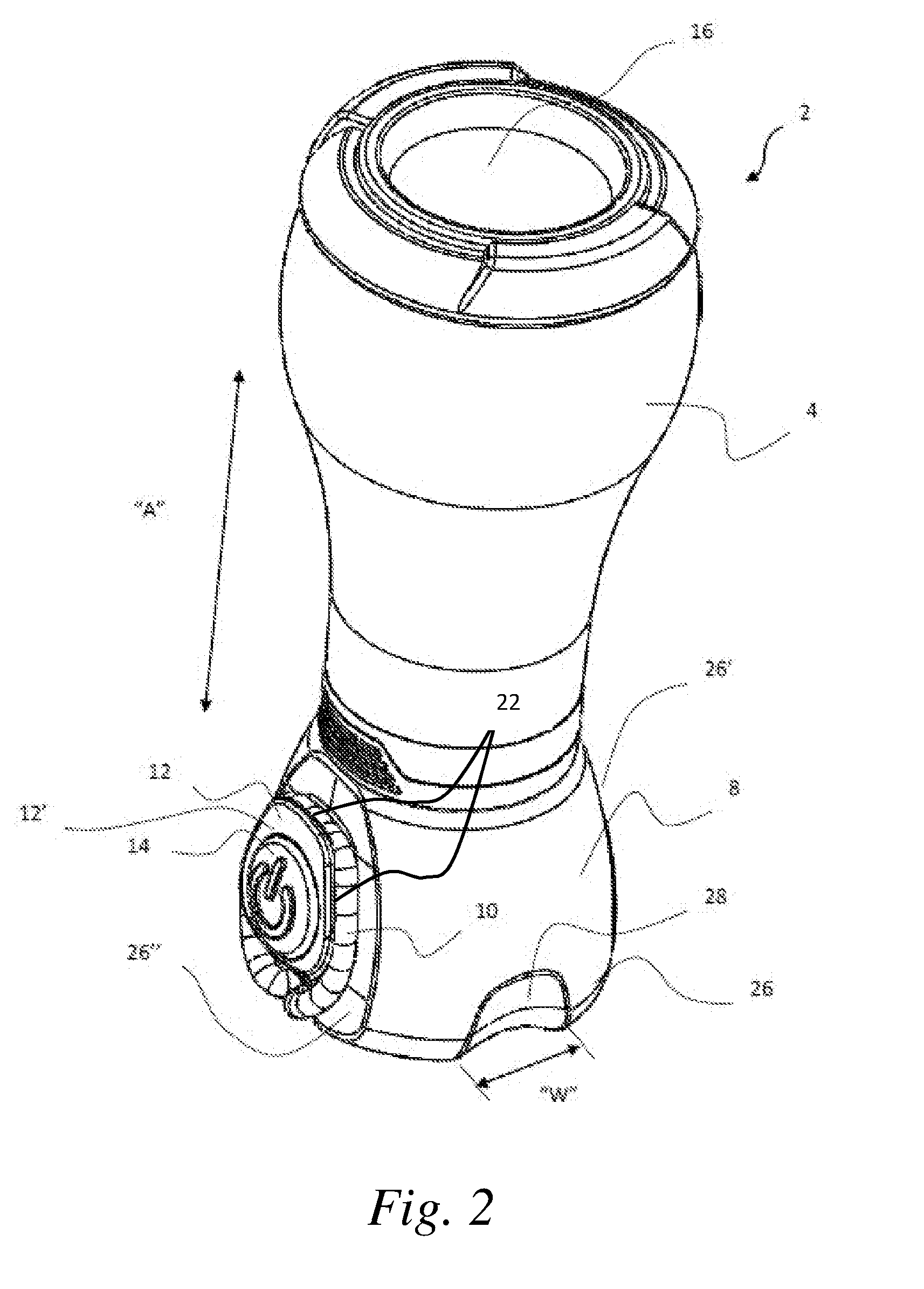 Portable lighting devices with multiuse lanyards and detachable lanyards