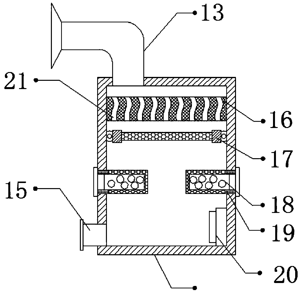 Welding mechanism for recycling waste lithium batteries