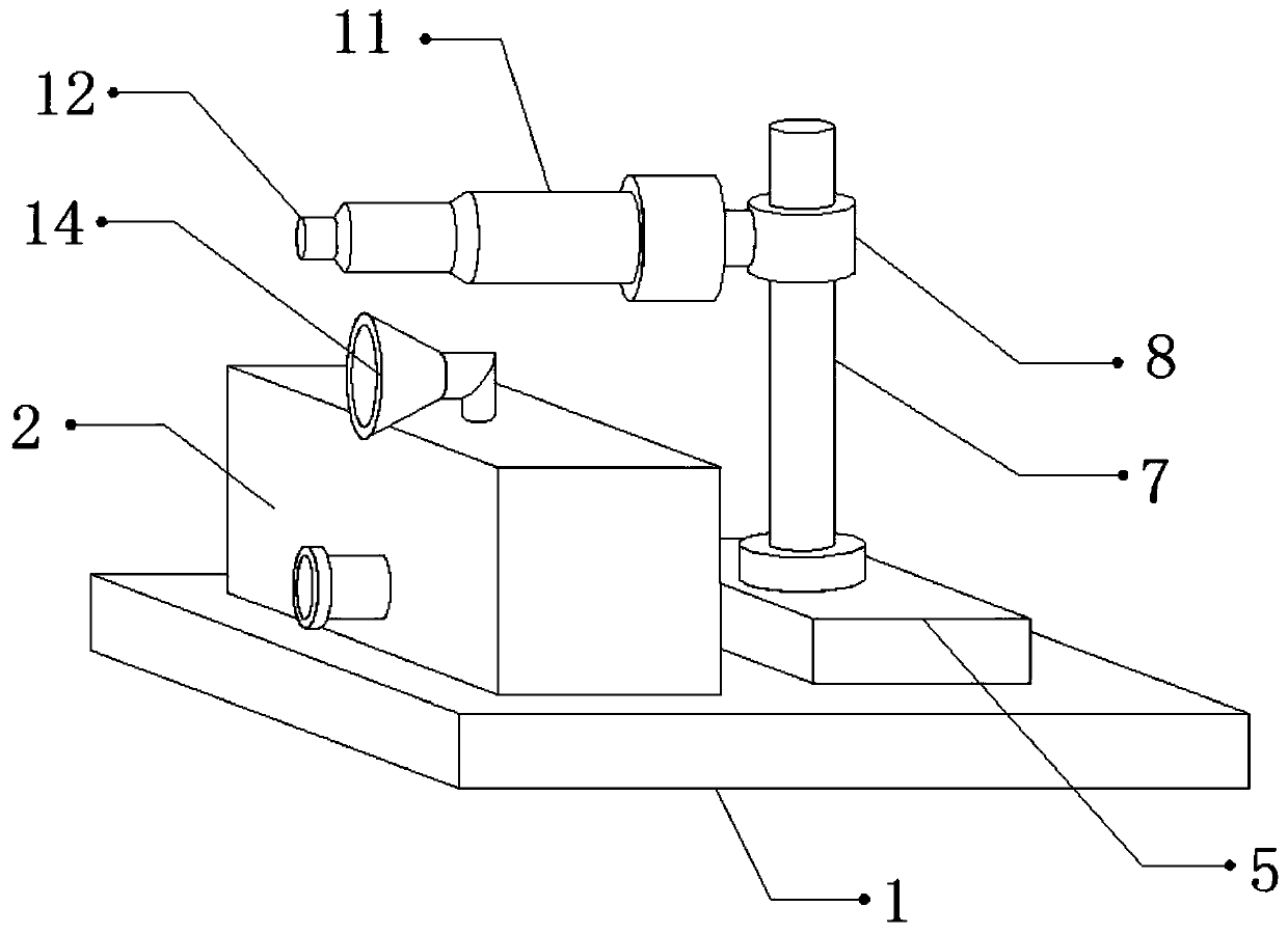 Welding mechanism for recycling waste lithium batteries