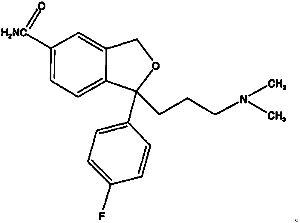 Escitalopram oxalate tablet composition and quality control method