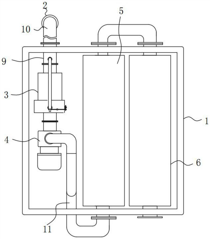 Seawater desalination treatment equipment based on ocean temperature difference energy power generation