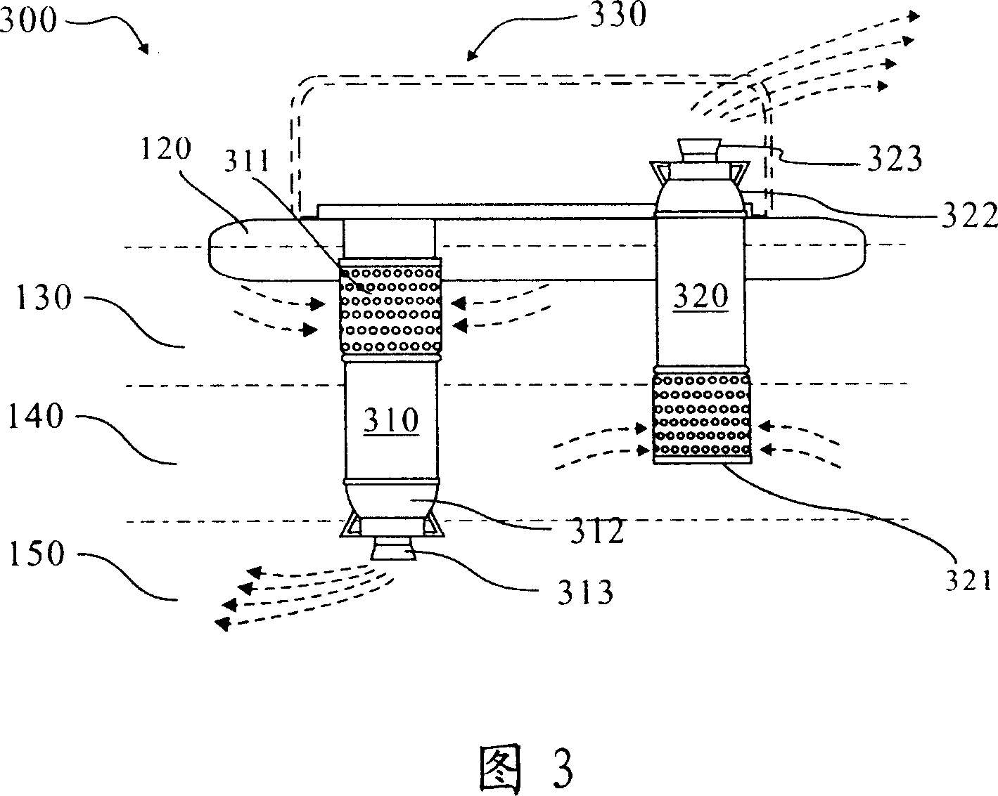 Aeration device and aeration equipment