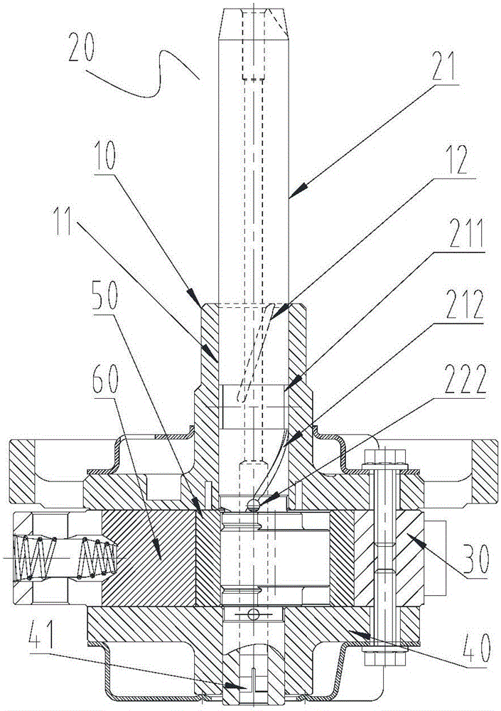 Pump body assembly and compressor with pump body assembly