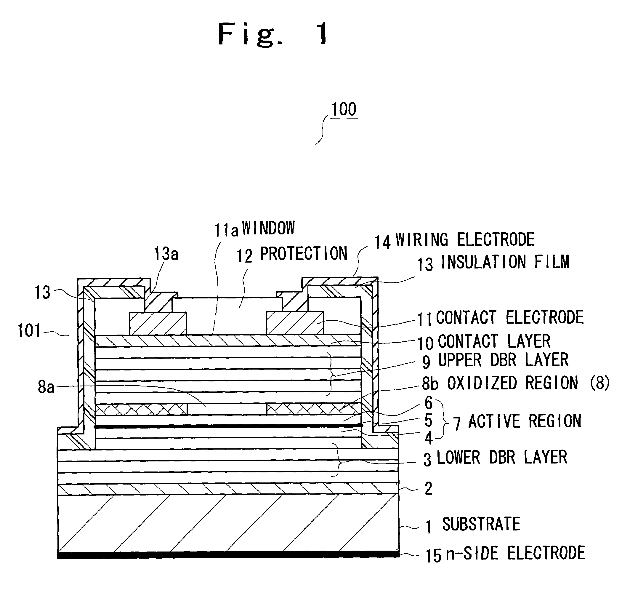 Surface emitting semiconductor laser and method of fabricating the same