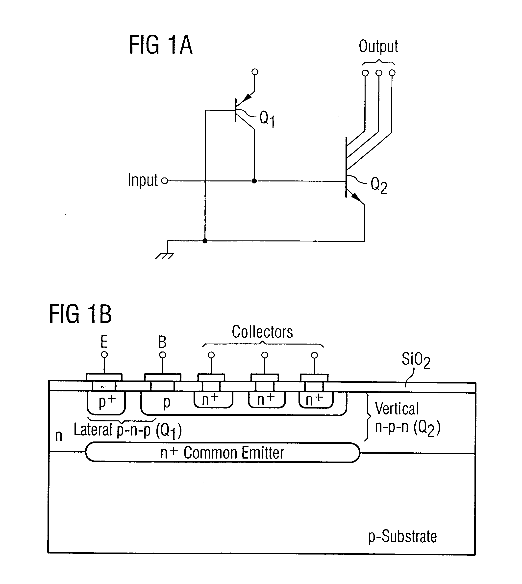 Method in the fabrication of an integrated injection logic circuit