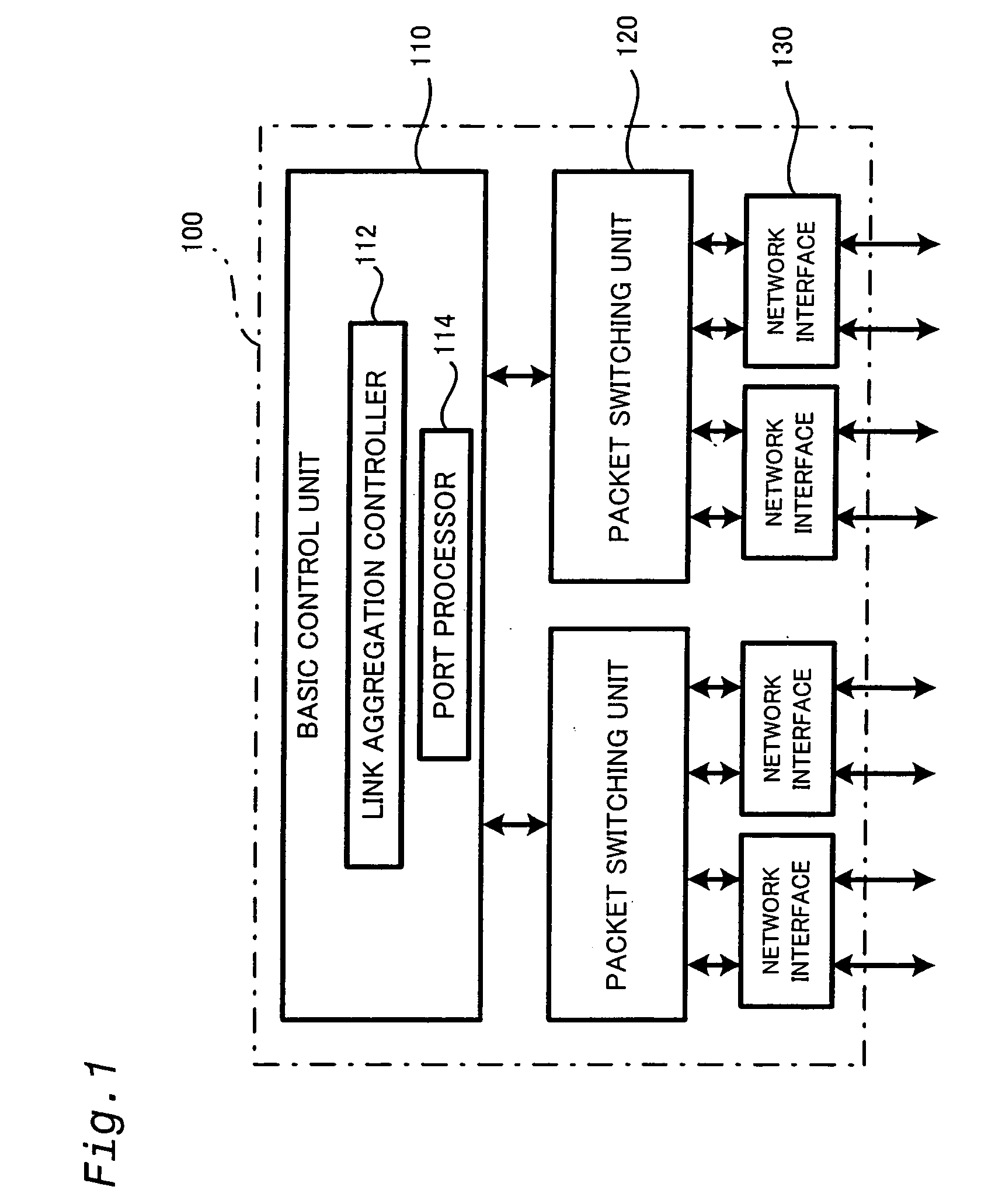 Network relay system and control method thereof