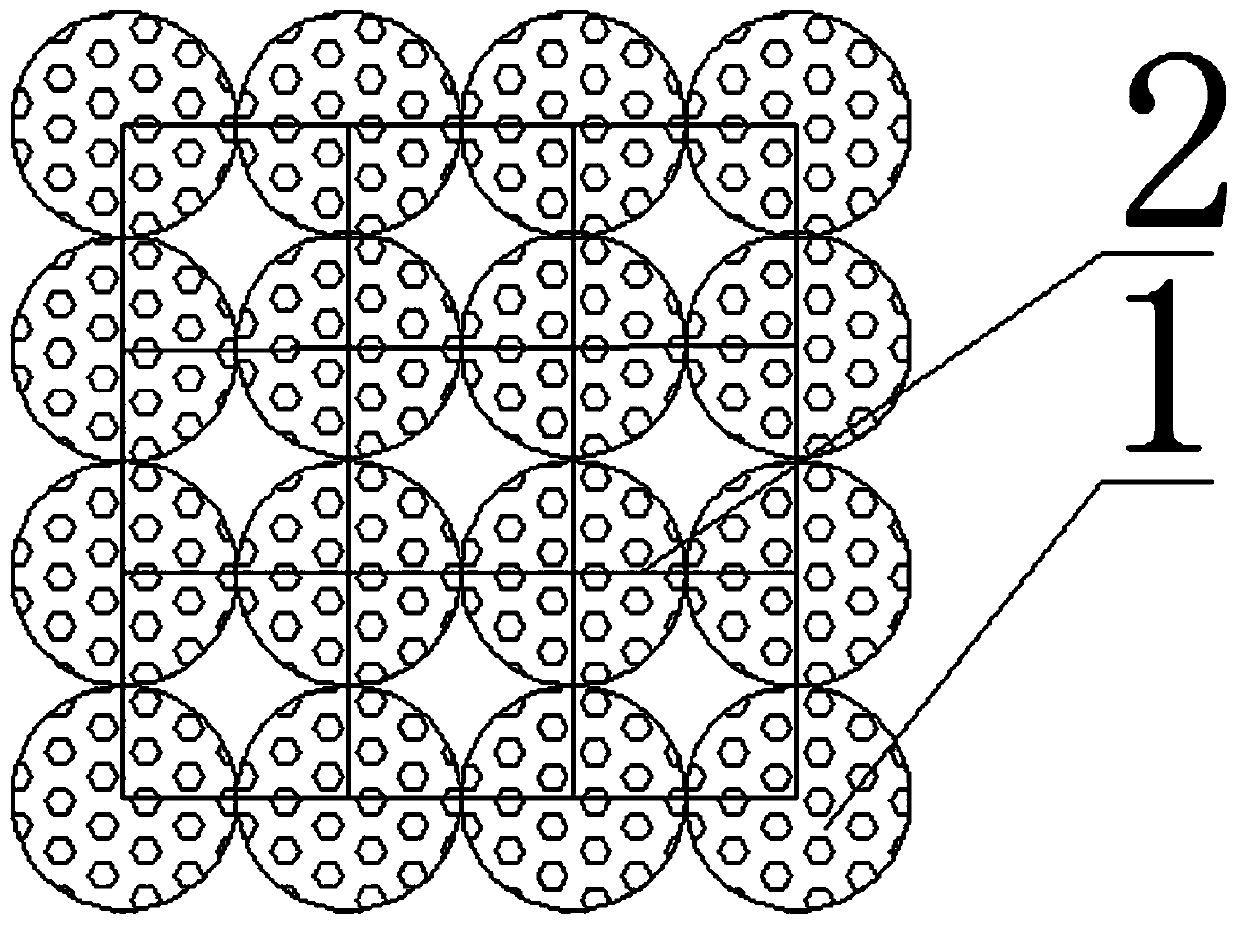 A kind of preparation method of light plant life floating bed