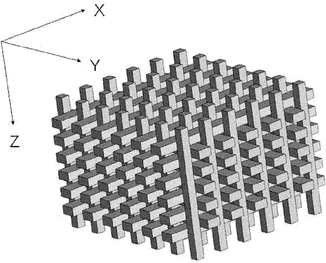Three-dimensional orthotropic carbon fiber reinforced aluminum-based composite material and preparation method thereof