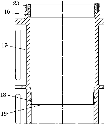 Disassembling structure of large heavy-load spindle