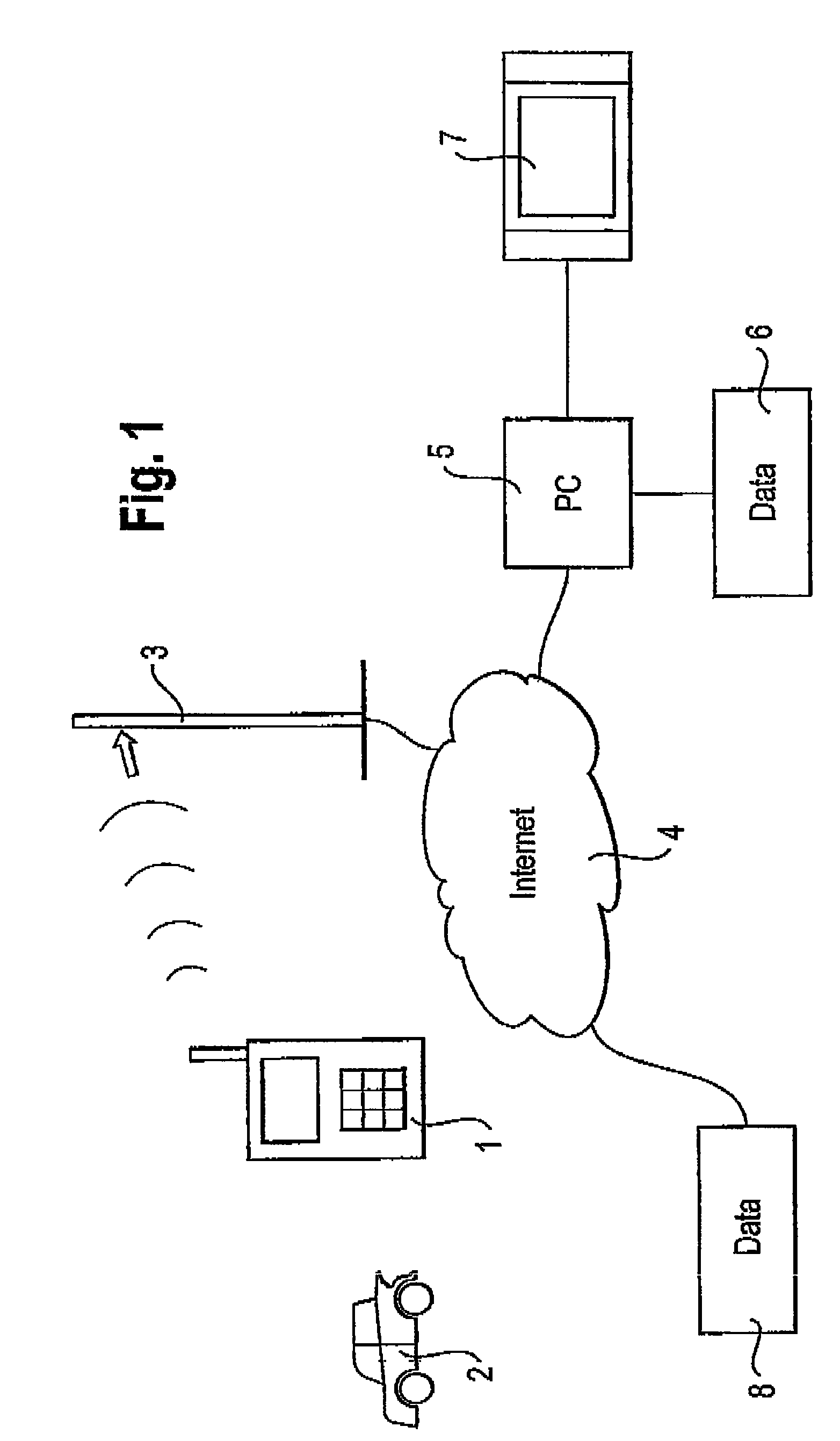 Method and apparatus for determining the alteration of the shape of a three dimensional object