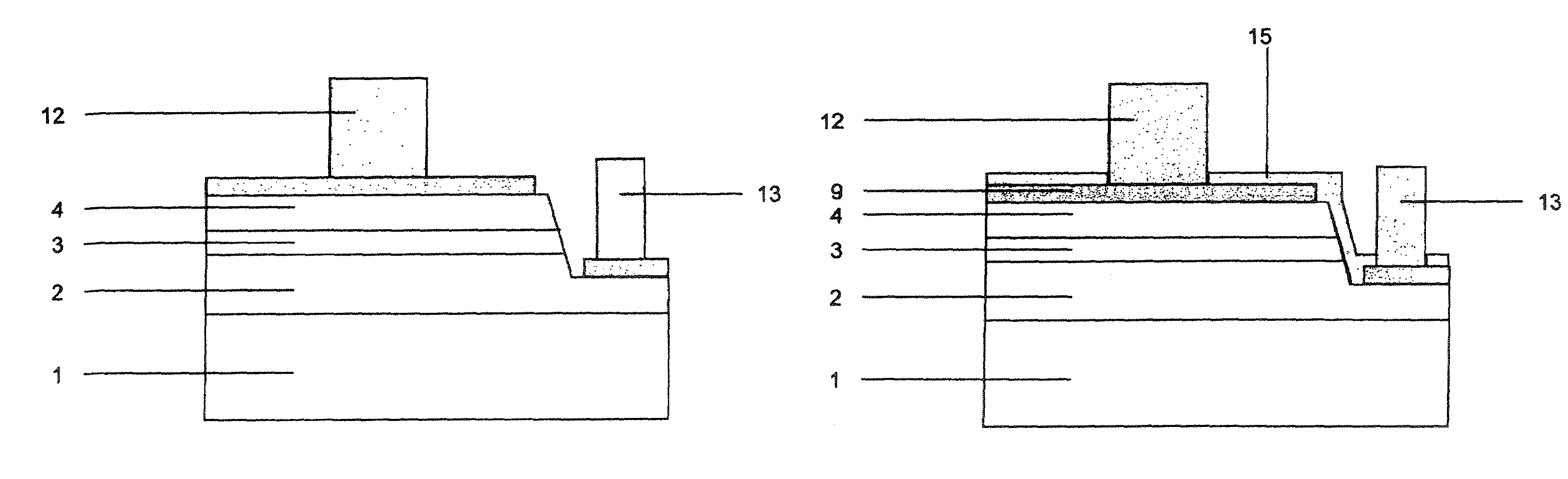Fabrication method of GaN power LEDs with electrodes formed by composite optical coatings