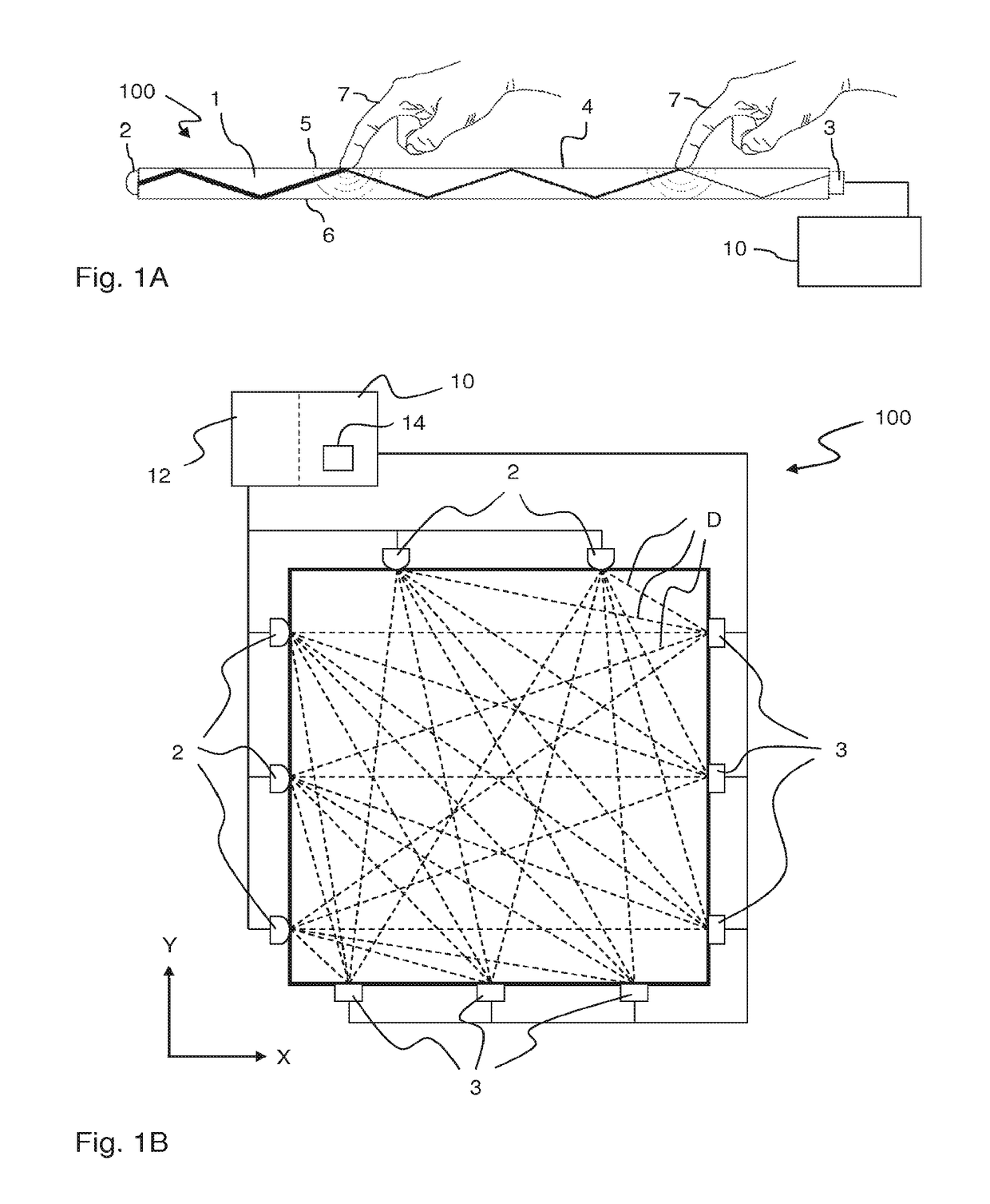 Tracking objects on a touch surface