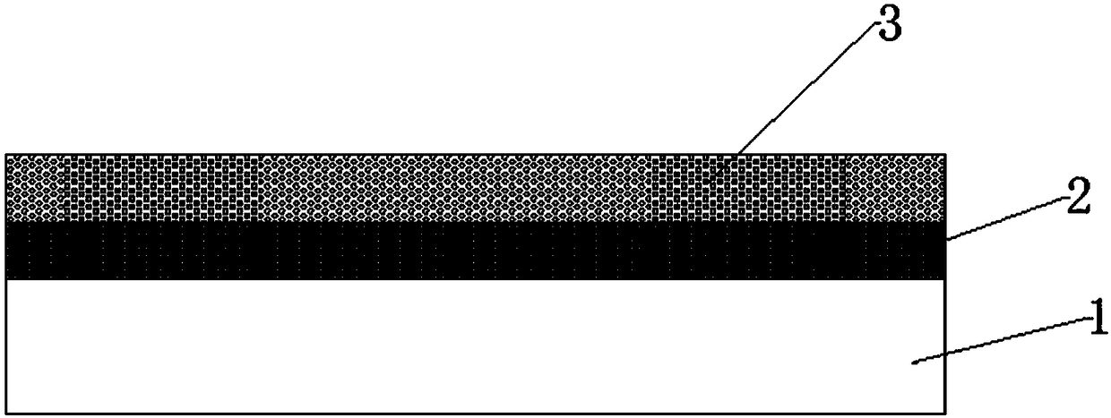 Non-stick coating and preparation method and application thereof