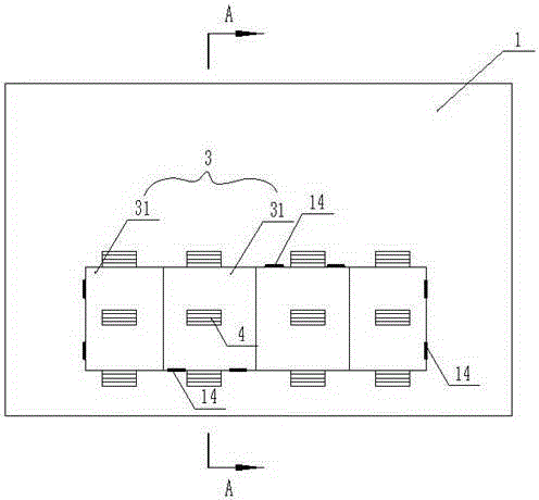 Wall-interior heating system