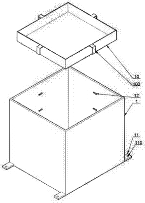 Potted rice seedling conveying and protection device