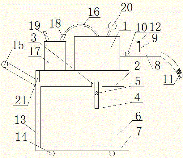 Multi-functional gastrointestinal decompression nursing device