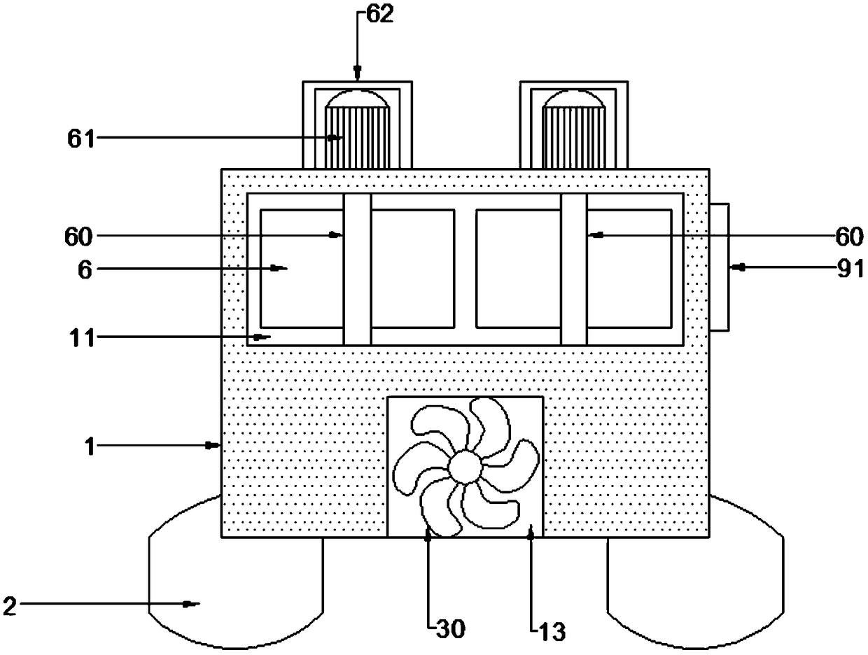 Water foam cleaning device