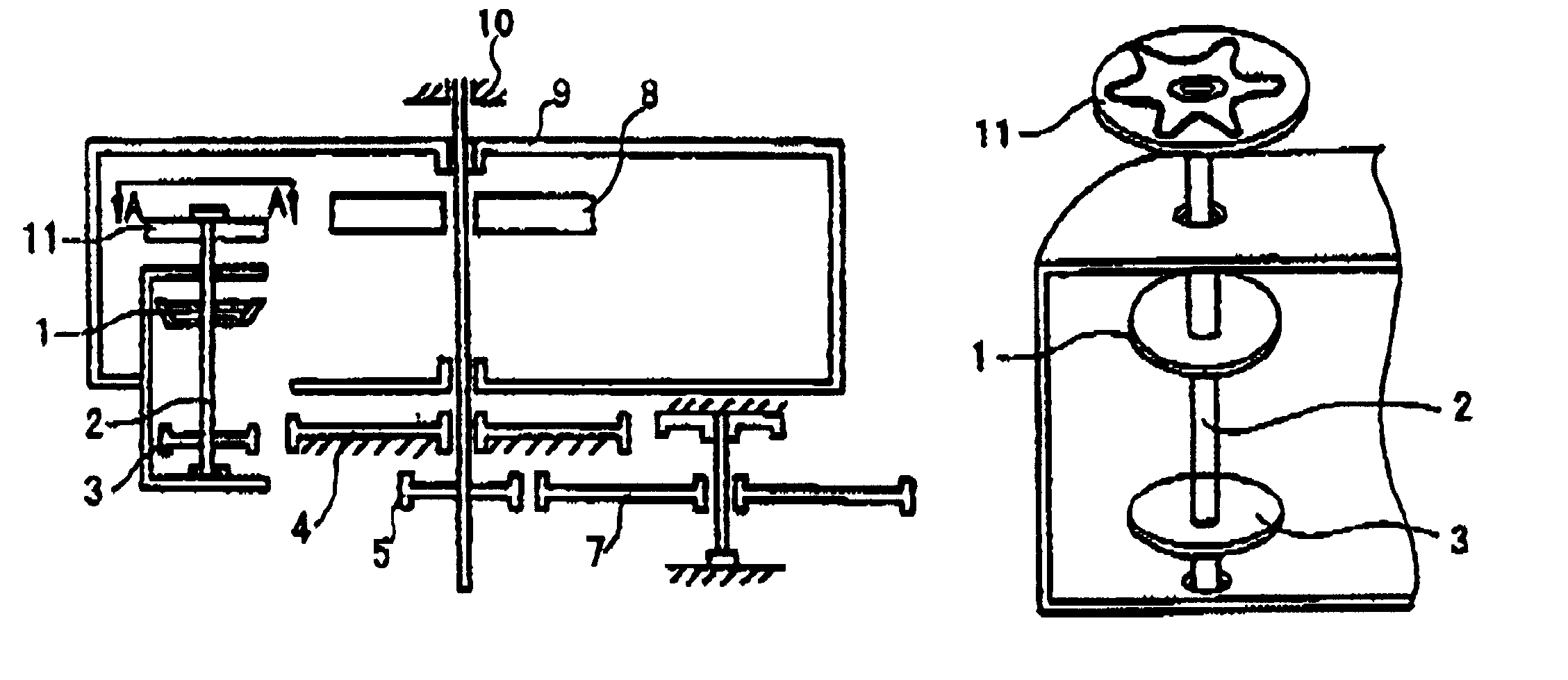 Indicating device for various types of rotation escape regulator