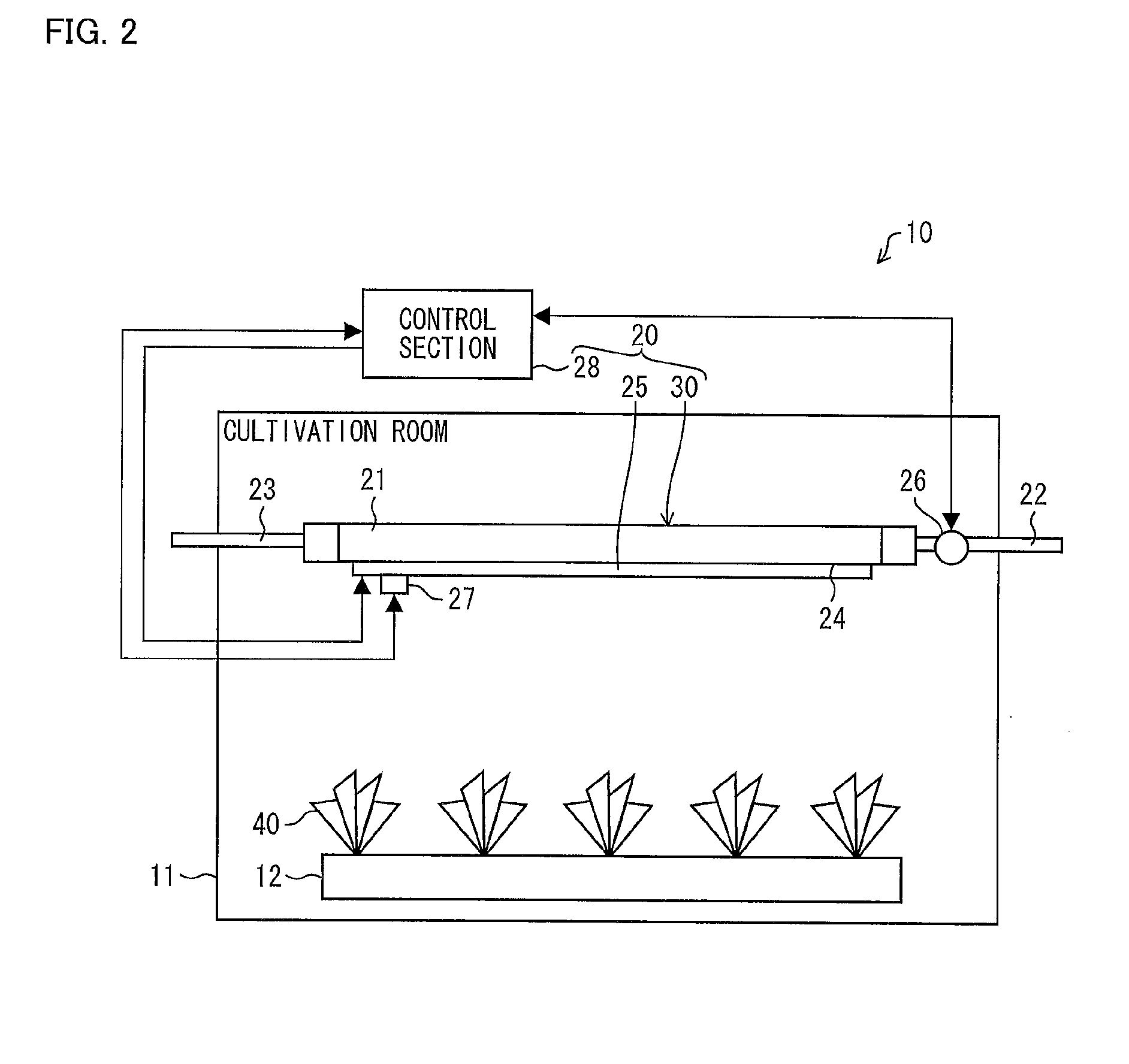 Lighting device, plant cultivation device, and method for cooling lighting device