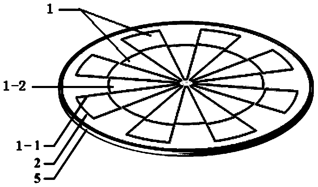 Rotatable planar electrical capacitance tomography sensor