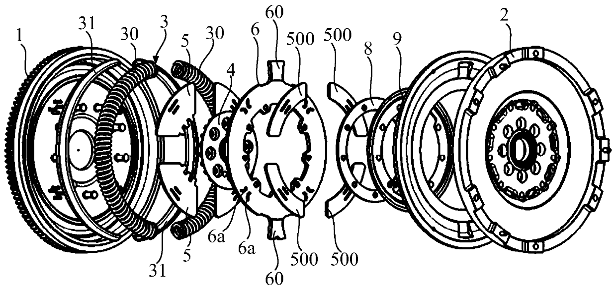 Motor and Dual Mass Flywheel