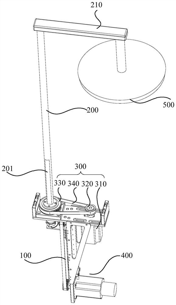 Moving mechanism for pot cover, pot cover device and automatic cooking machine