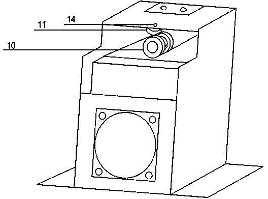 Method for distinguishing temperature of outer wall of cracking furnace tube from temperature of inner wall of hearth and measurement device