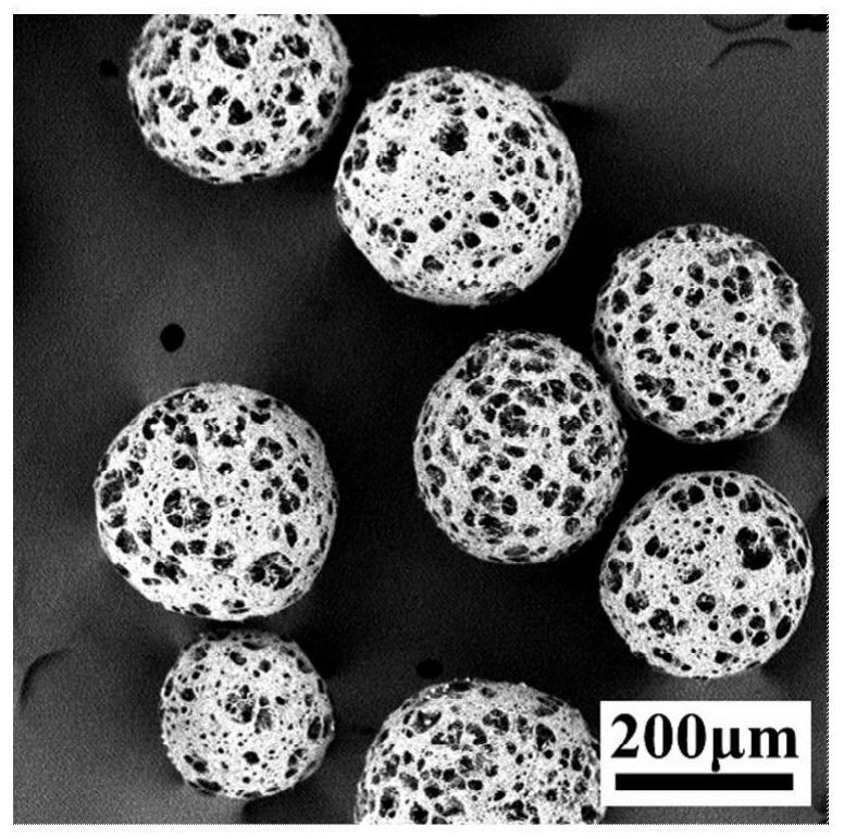 Acicular ha/pblg porous composite microcarrier material for bone tissue engineering and preparation method thereof