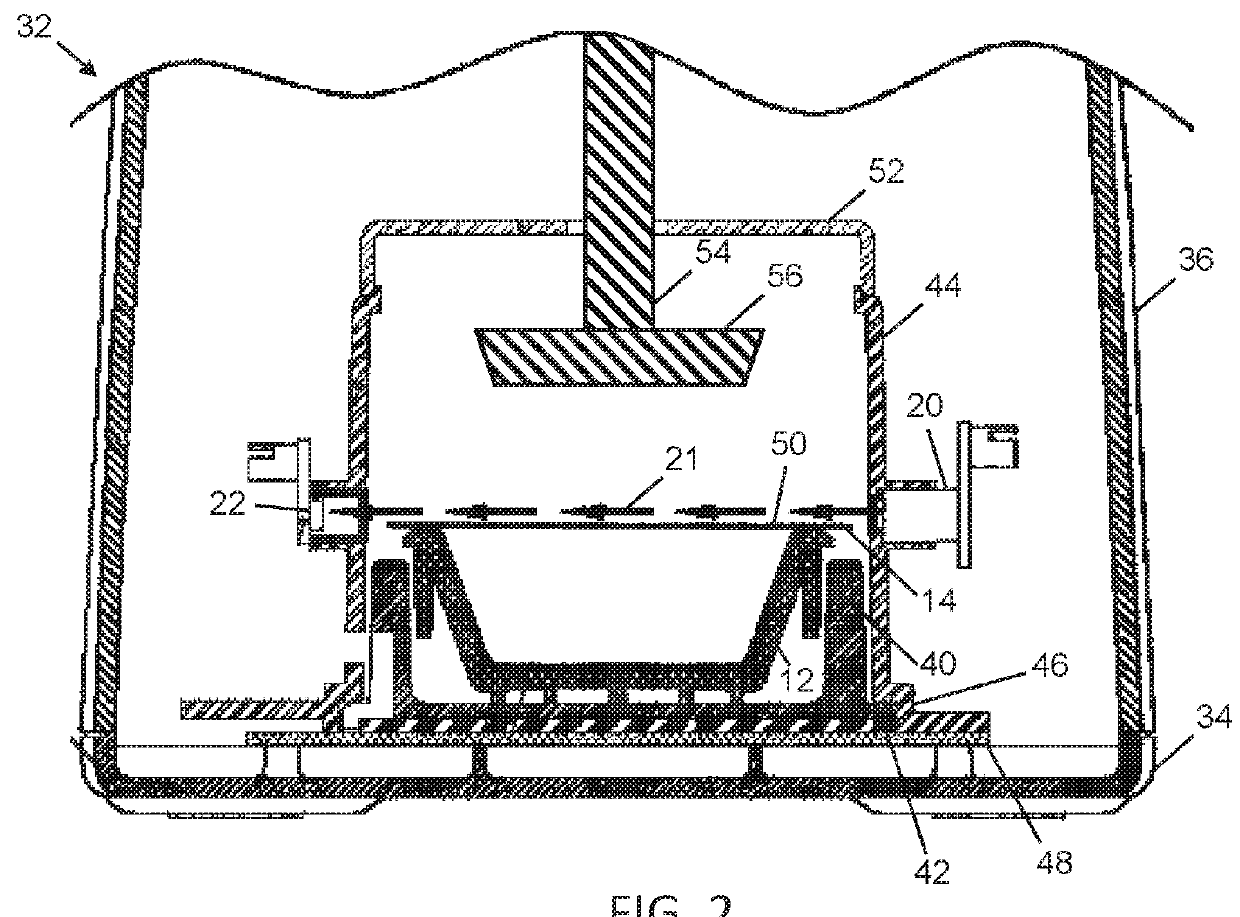 Method and system for upper pill-crushing-cup detection