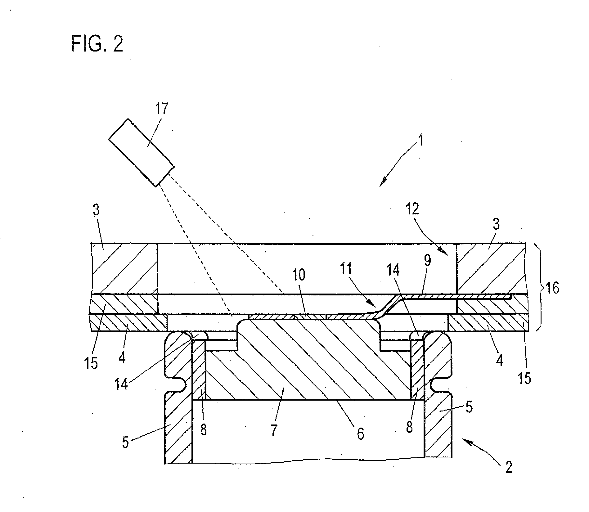 Energy storage arrangement in particular for a motor vehicle, motor vehicle and method for producing an energy storage arrangement