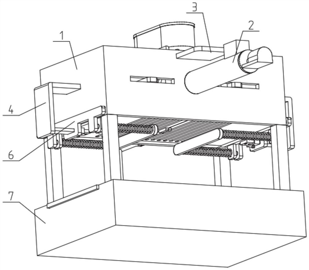 Garbage cleaning and deodorizing integrated device