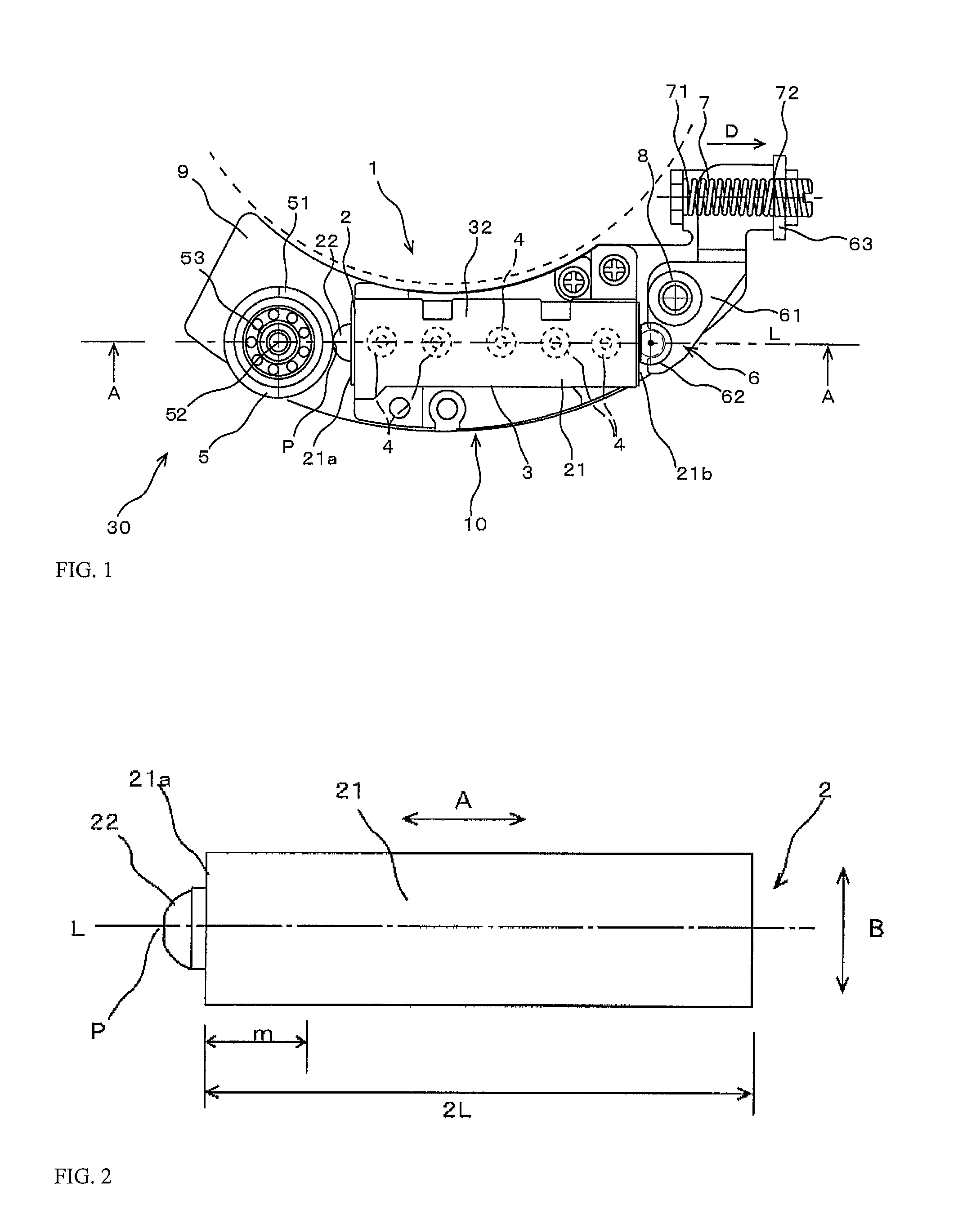 Oscillator holding mechanism, oscillation motor, and lens driving device