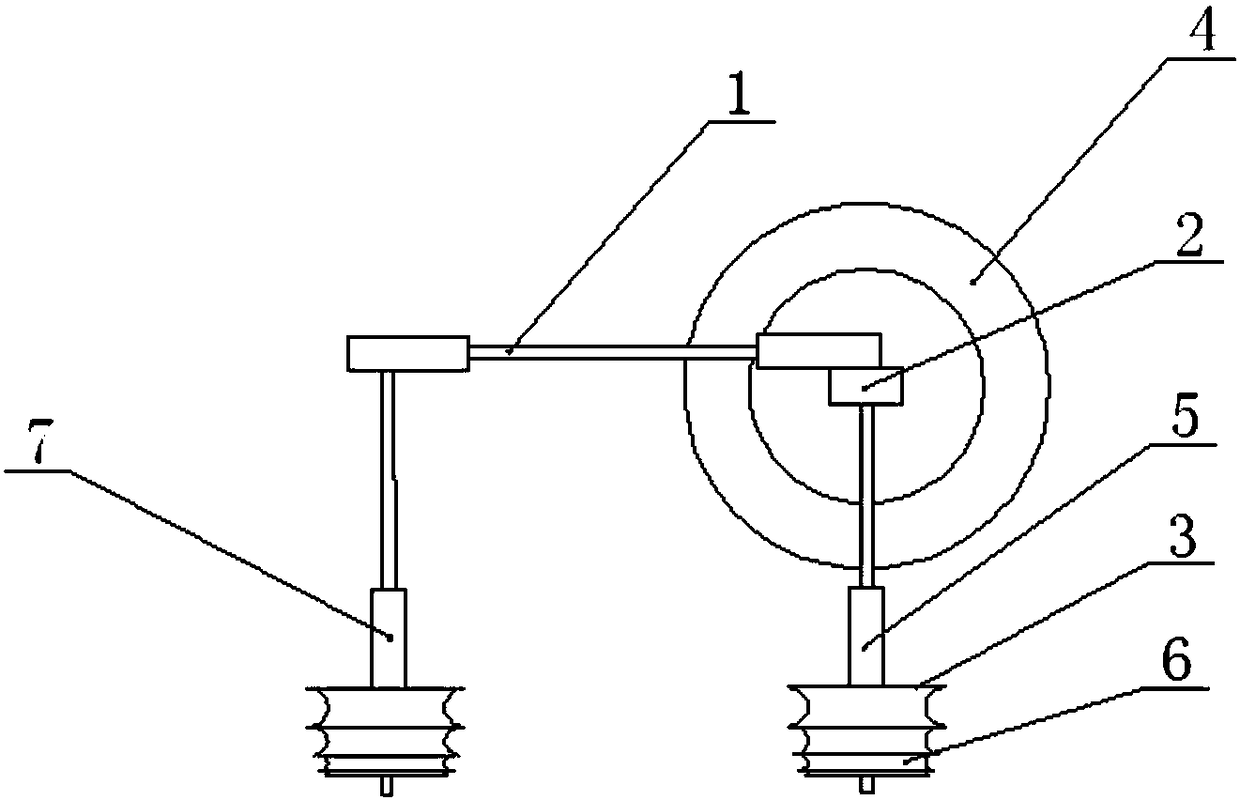 A fiber guide device suitable for secondary plastic coating process