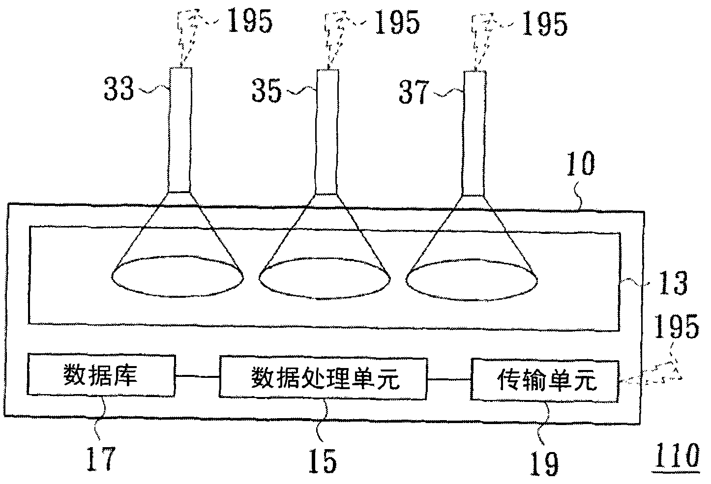 Light-sensing touch induction system, device, and touch induction method thereof