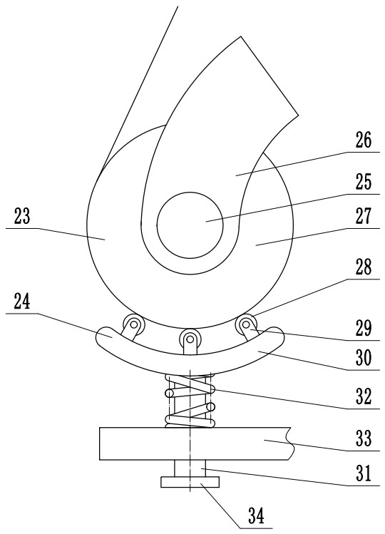 Adhesive interlining device with anti-skid function