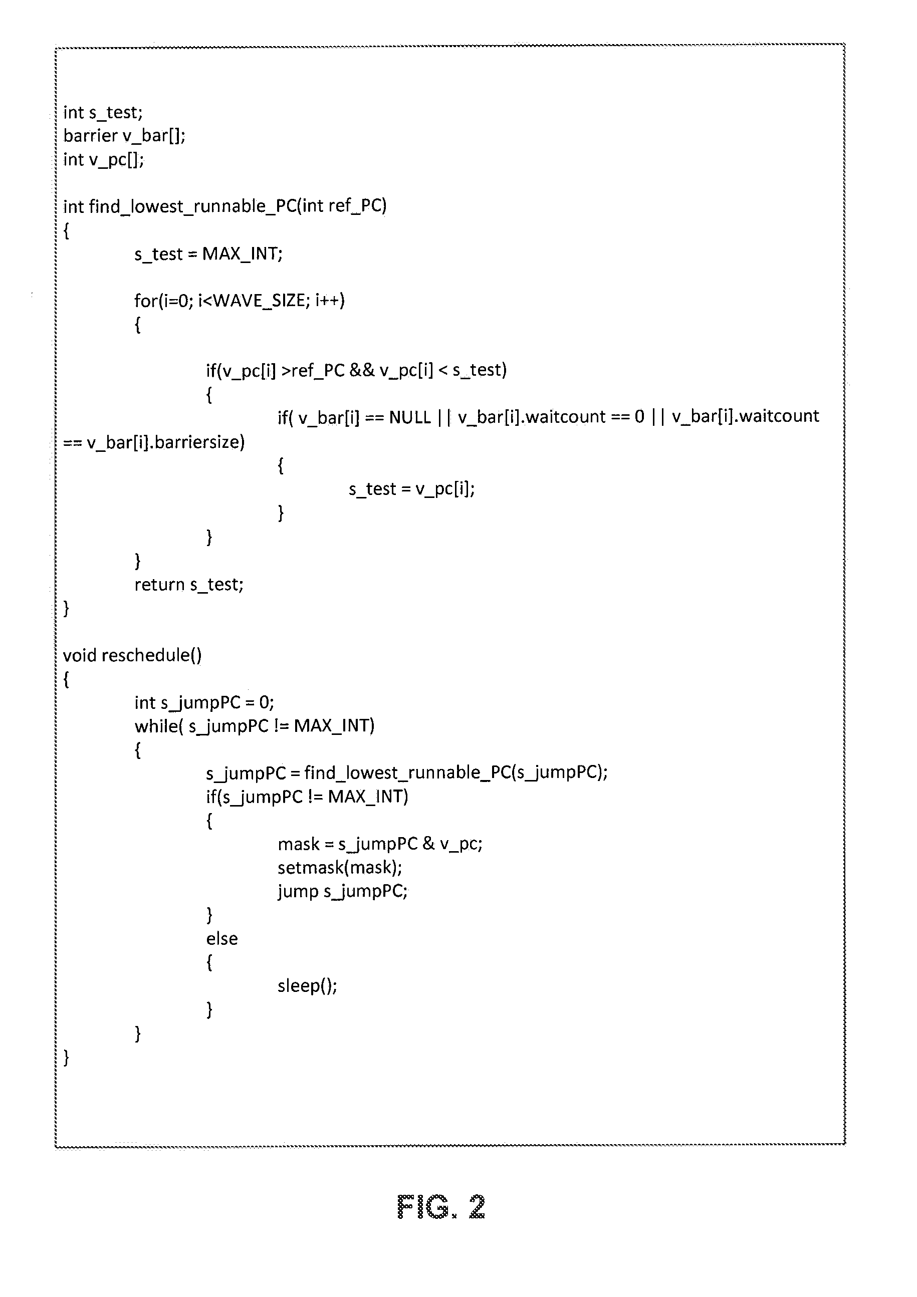 Method and System for Synchronization of Workitems with Divergent Control Flow