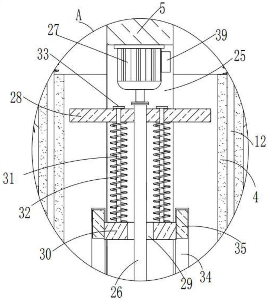 Multi-angle information display device for urban planning layout