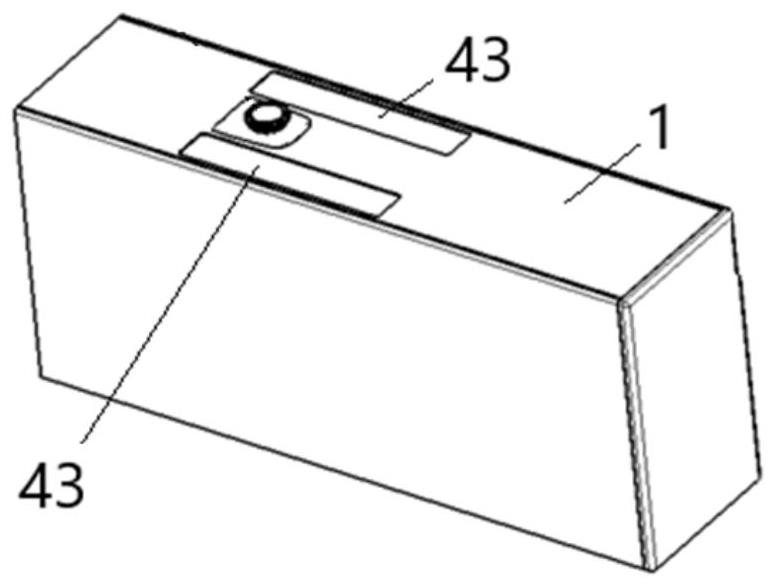 Auxiliary instrument panel structure with small table board