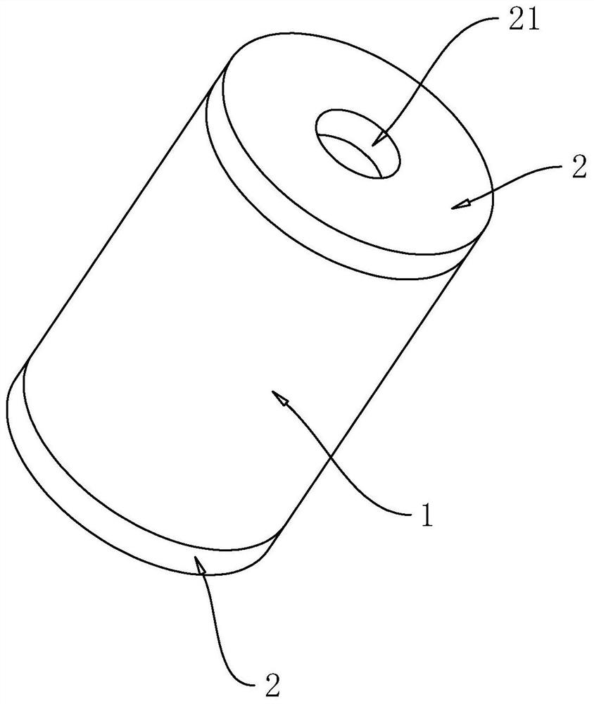 Production process of plastic cylindrical medicine storage tank