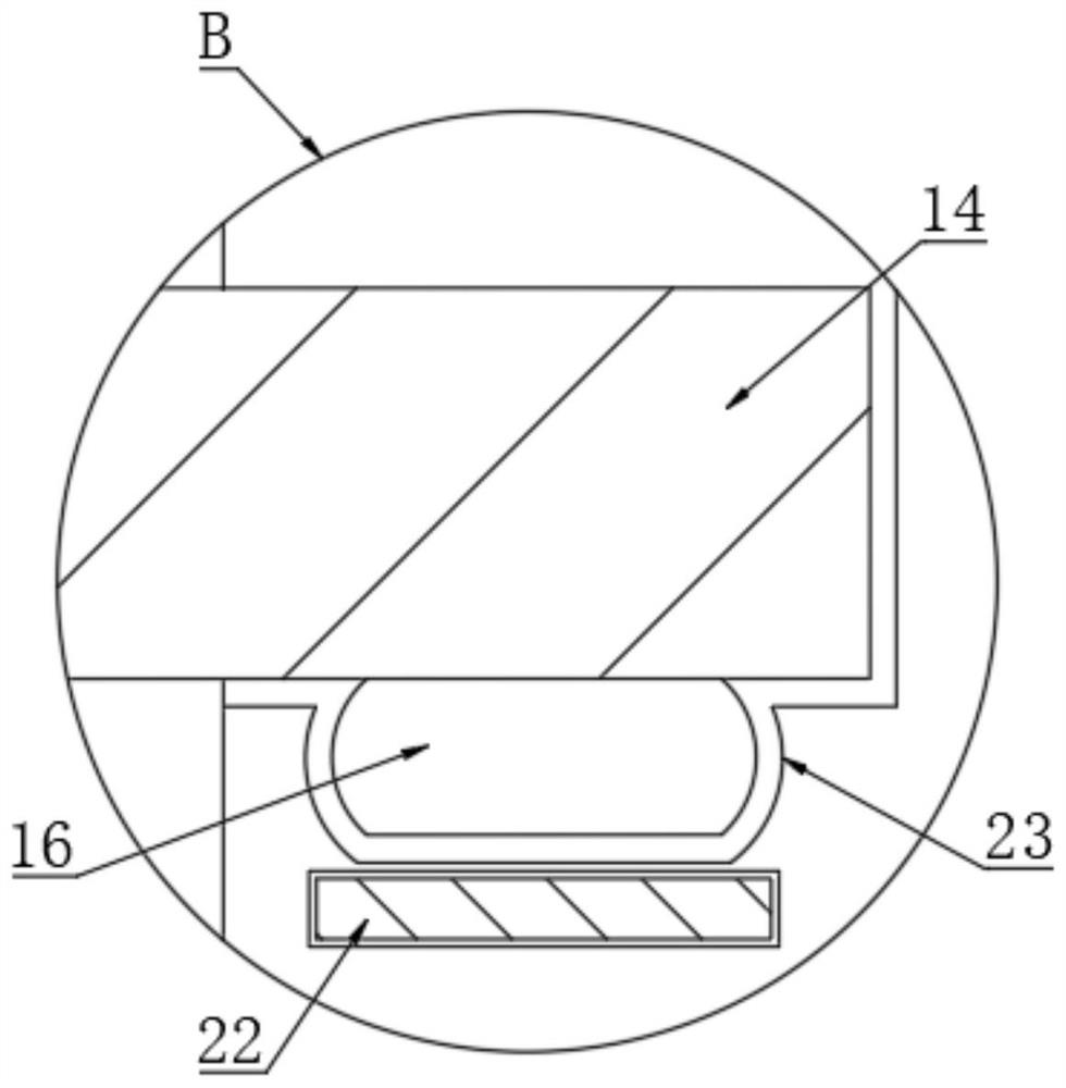 Concealed safety monitoring device convenient to install