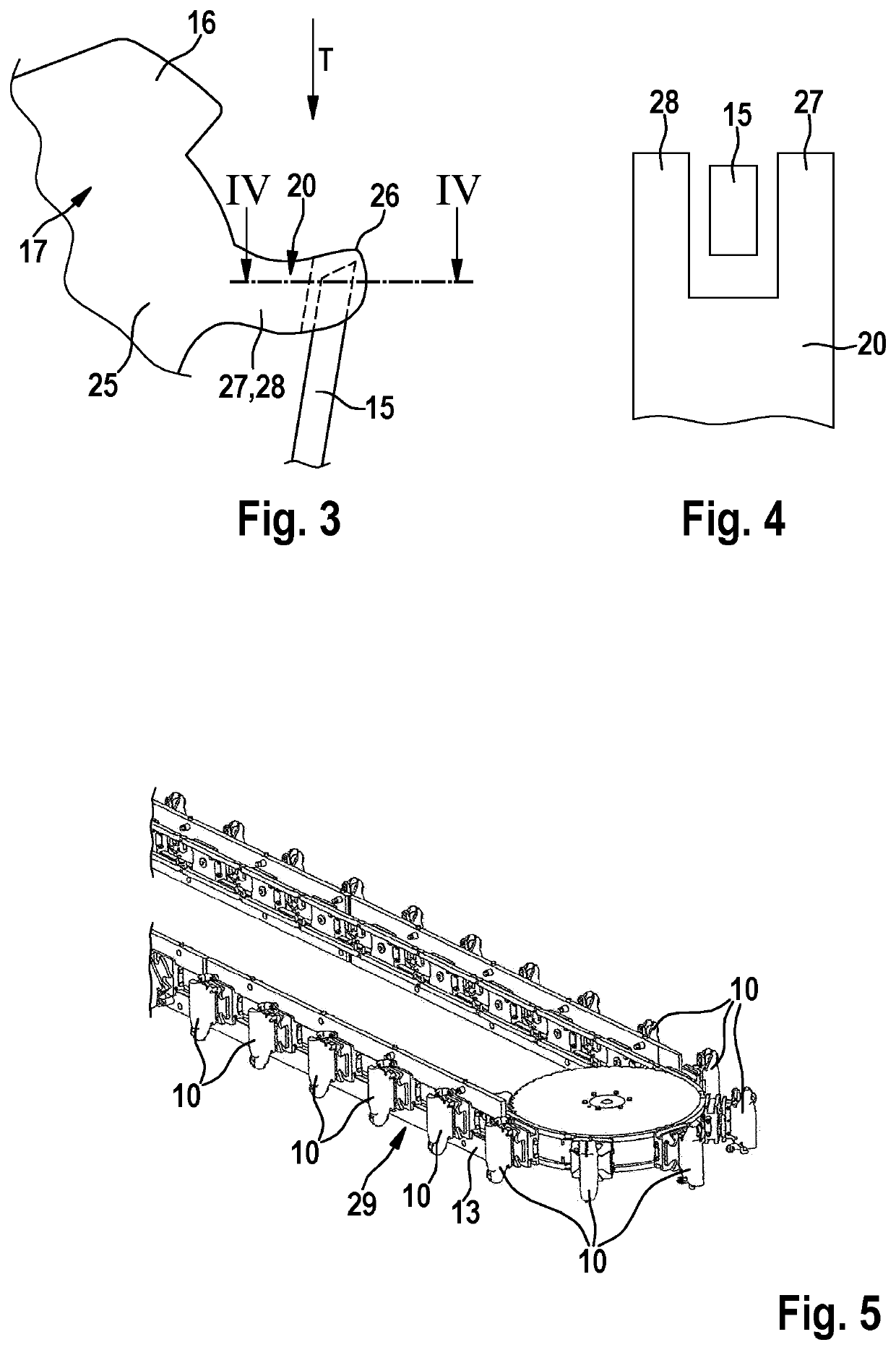 Holding apparatus for holding a gutted poultry carcass or a part thereof during processing in a device for processing gutted poultry carcasses or parts thereof